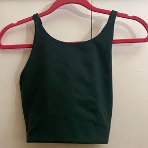 Girlfriend Collective Topanga Bra in Moss